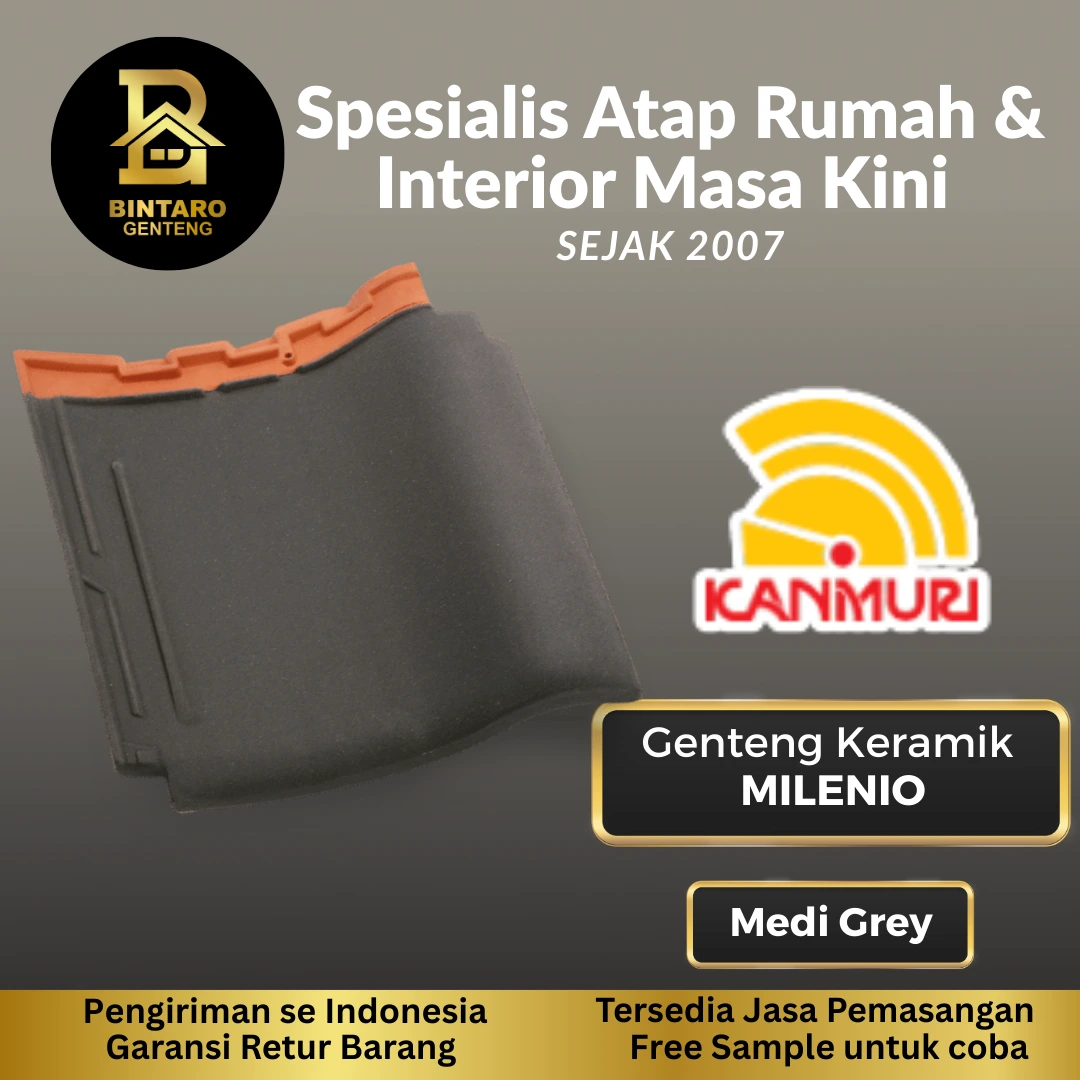 Kanmuri Milenio Medi Grey