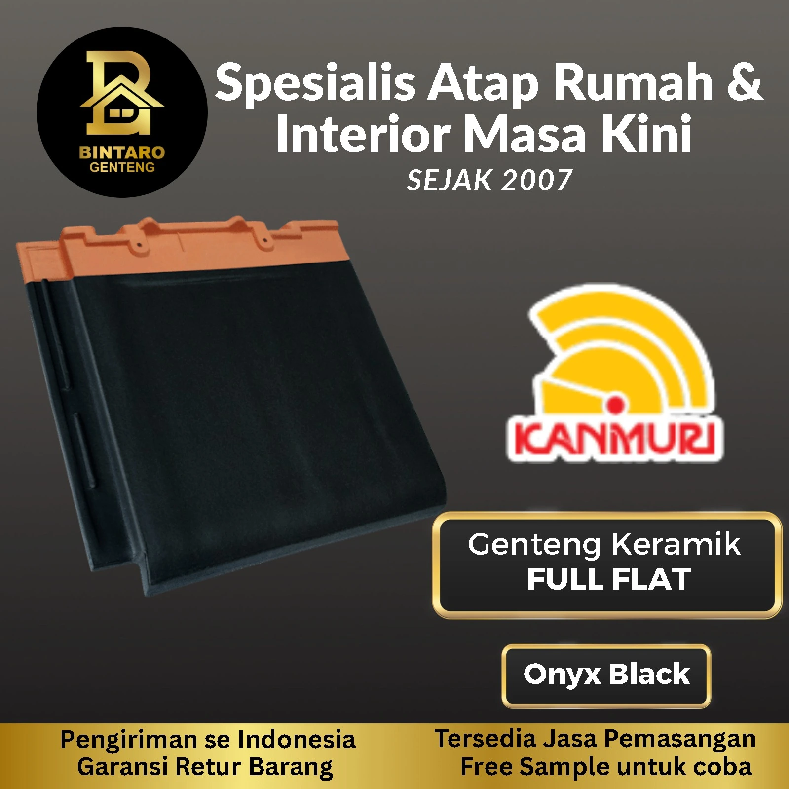 Kanmuri Onyx Black
