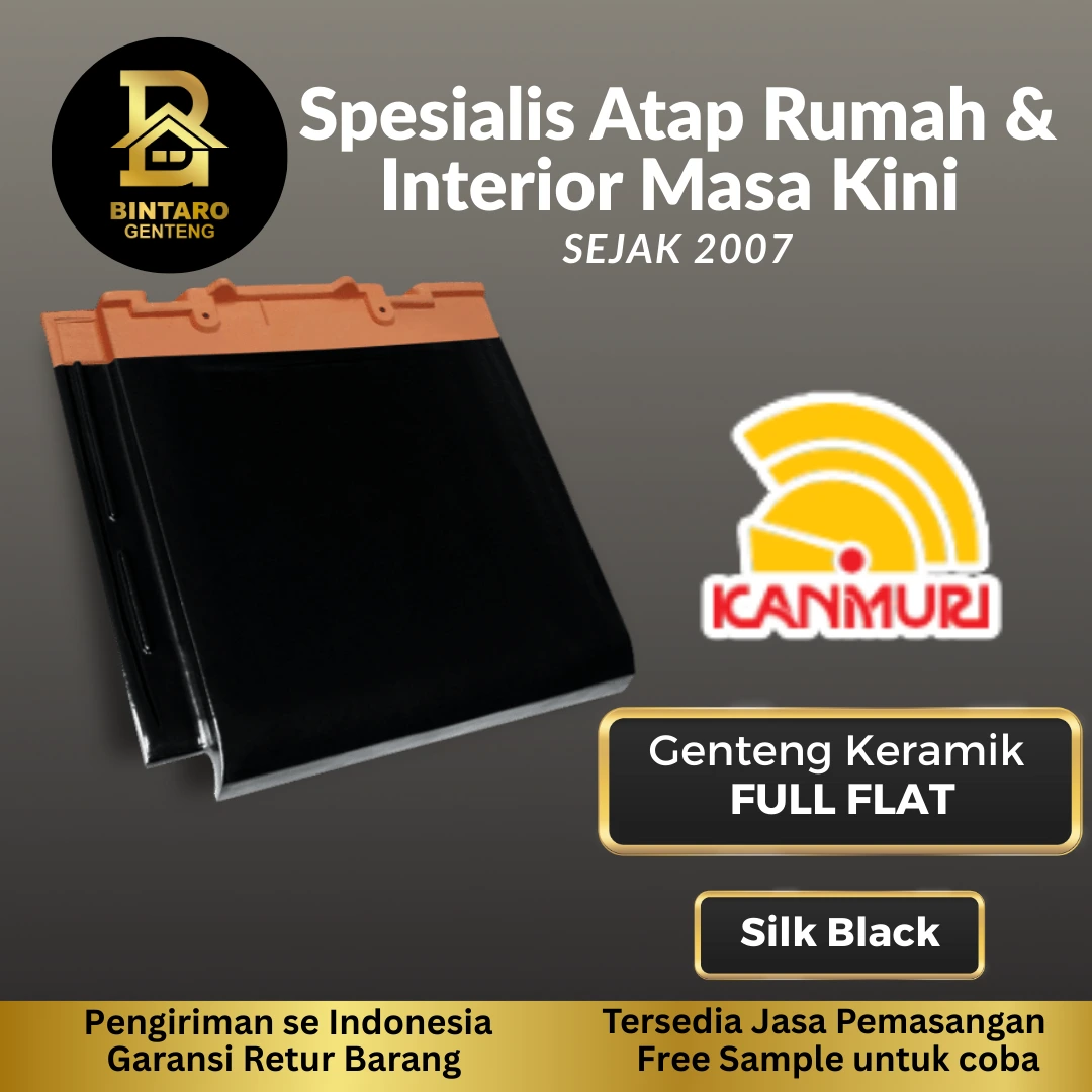 Kanmuri Silk Black